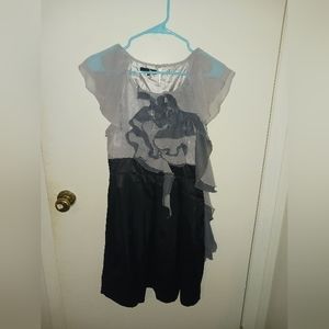 Ryu Romantic Ruffled Mini Dress